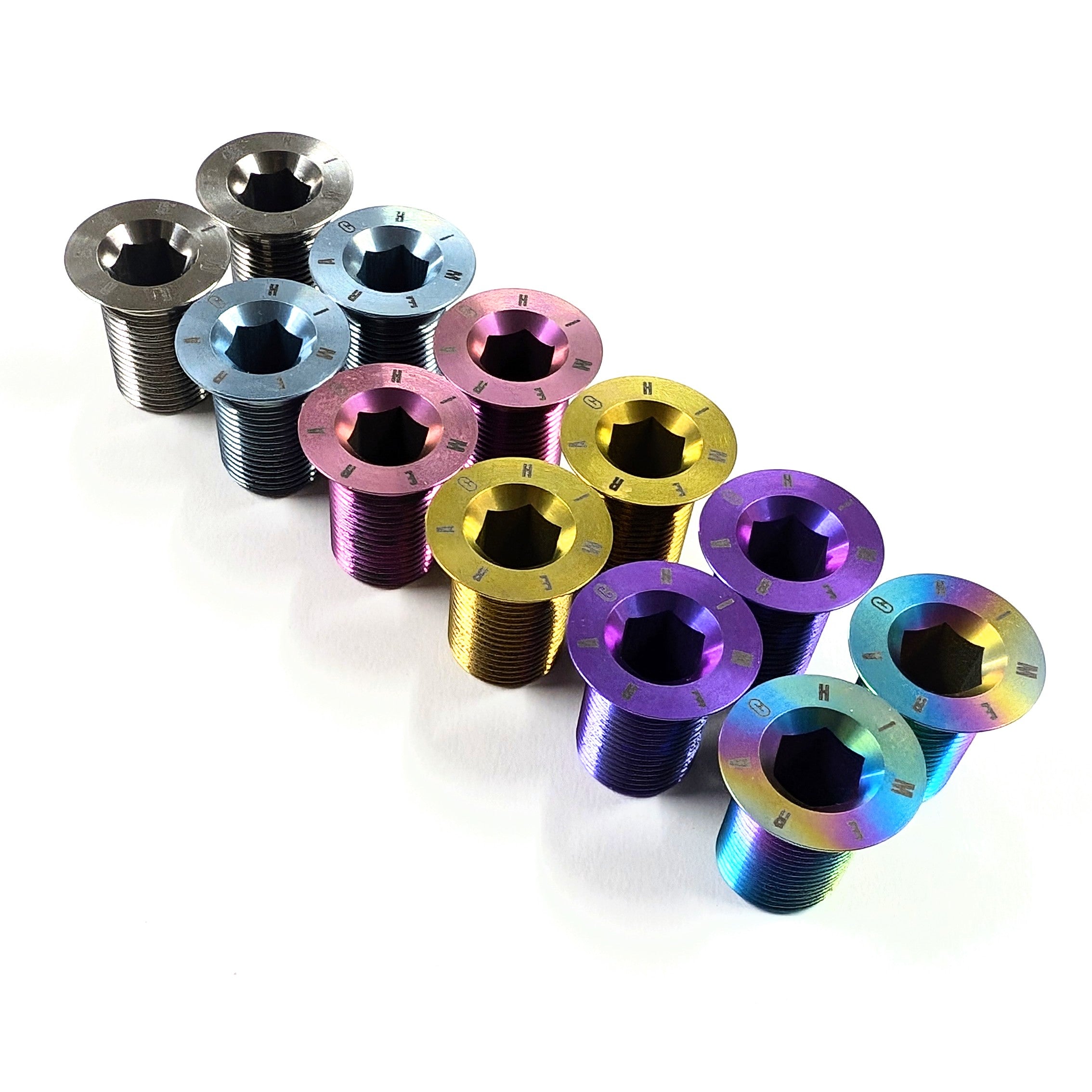 Titanium Crank Bolts (set of 2) – Chimera BMX