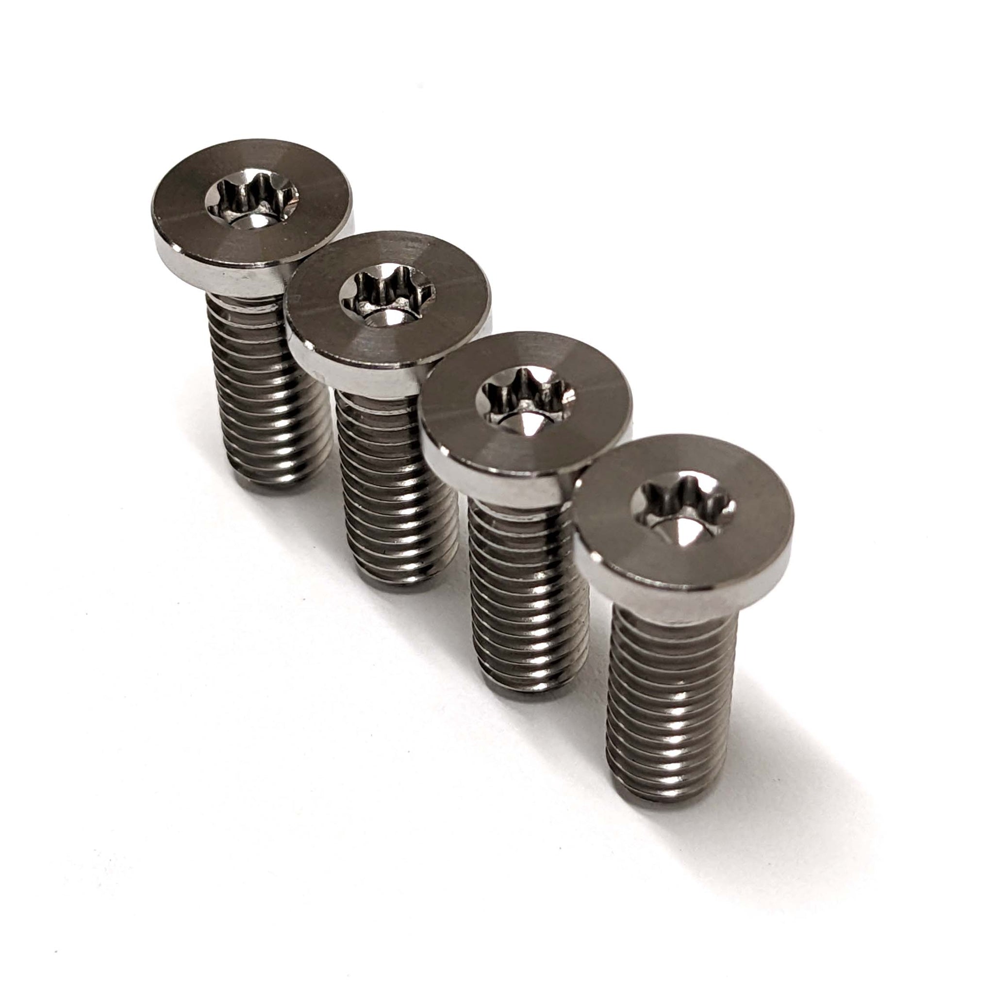Titanium brake mount bolts (set of 4)