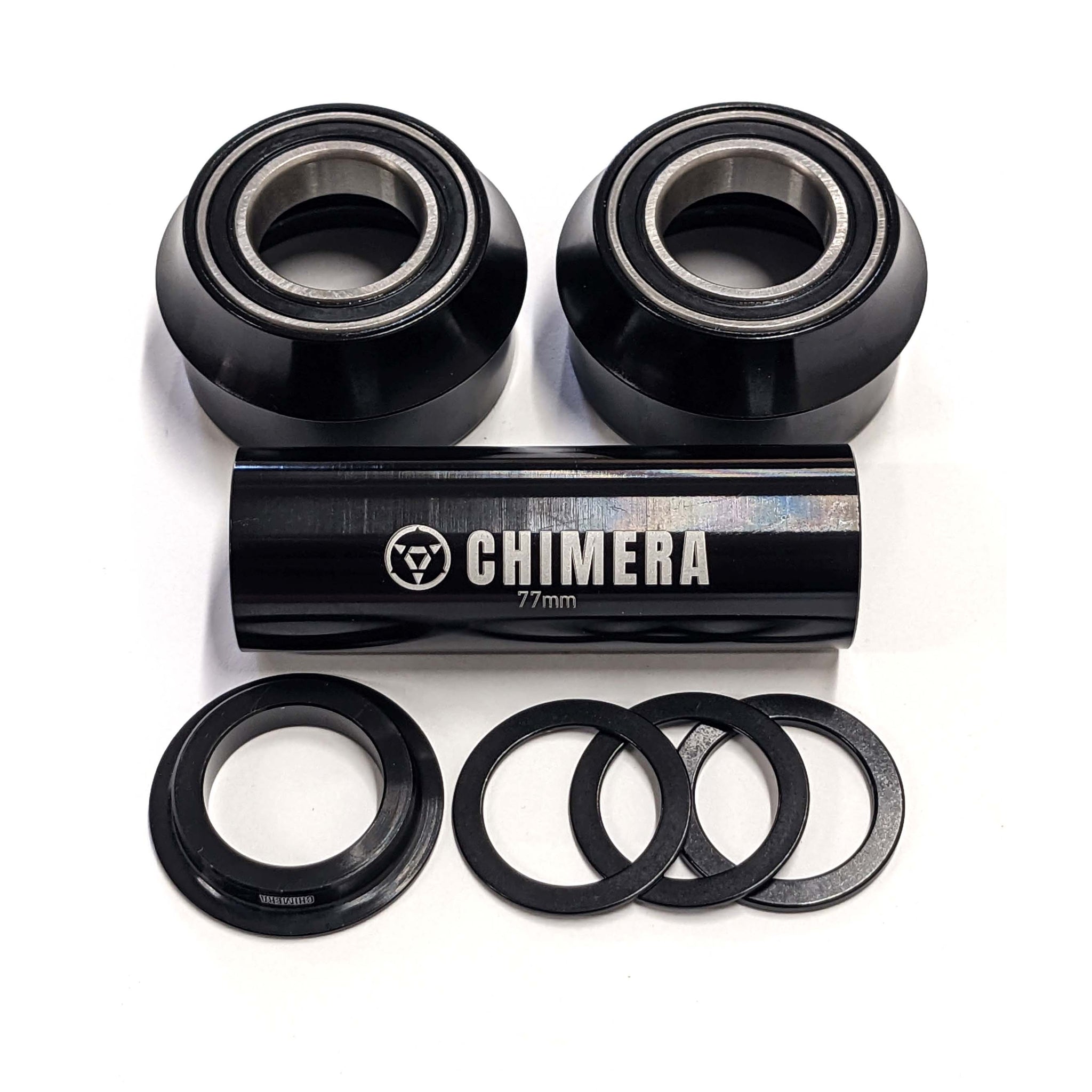 Wheels Manufacturing PF30 Conversion Bottom Bracket – PF30 To Outboard Shimano – Black